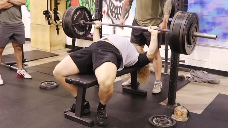 Bench Pressing Increases Stability 