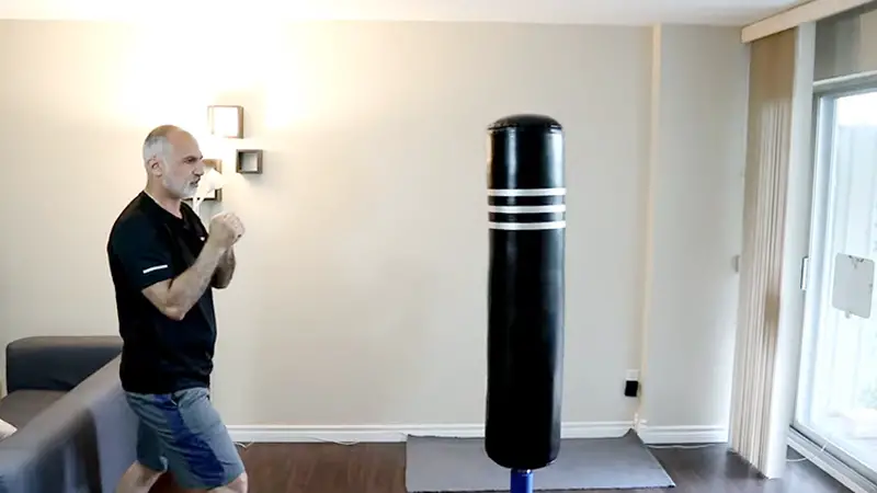 Punching Bag In An Apartment