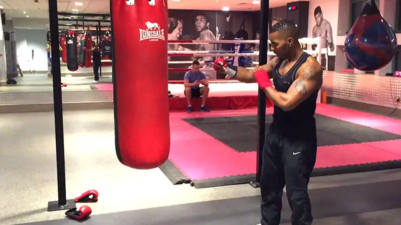 Freestyle Punching Bag Work Help Lose Weight Faster