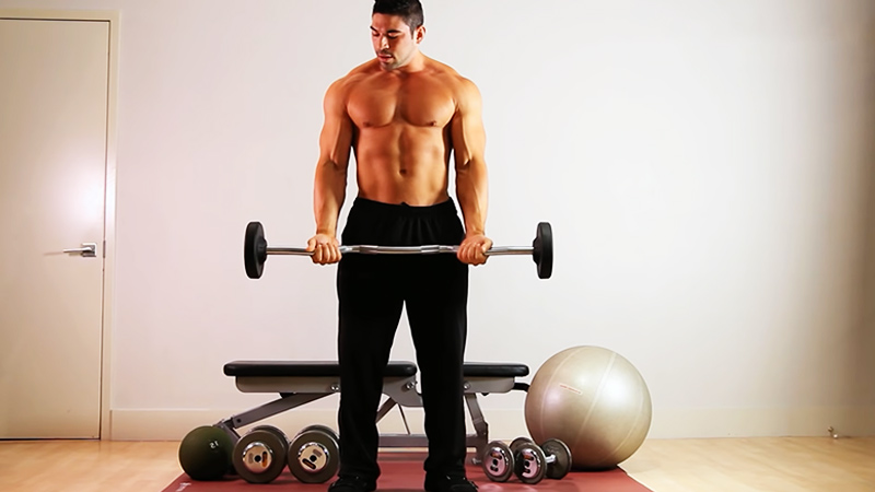 Barbell-Dips-Arm-Exercises