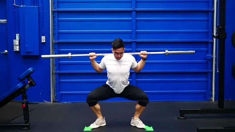 Barbell-Squats-Stretch