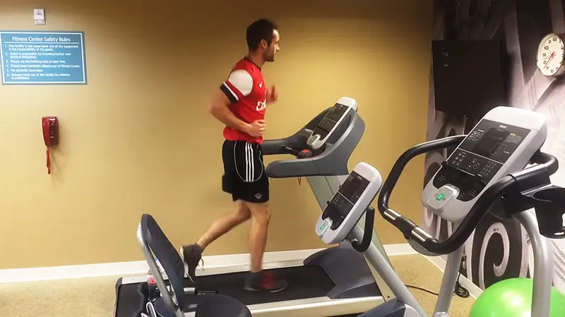 Running-On-A-Treadmill