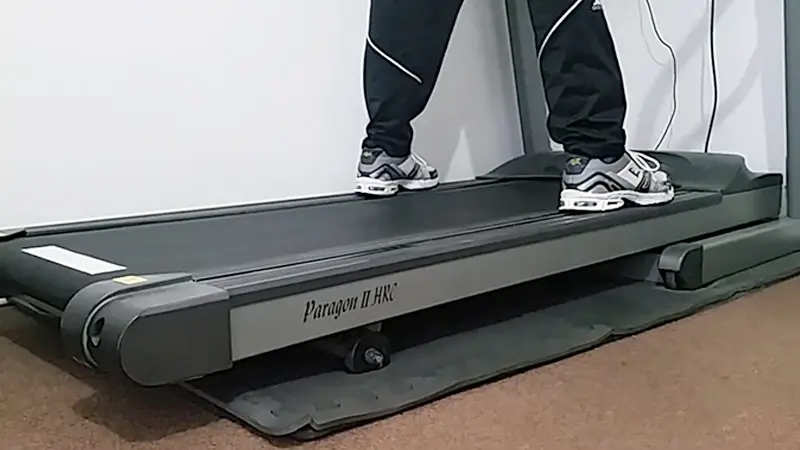 The Distance On Treadmill Measured In