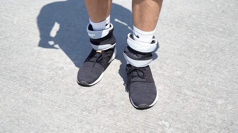 Wearing-Weights-On-Ankles