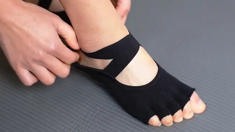 Socks-On-A-Yoga-Mat