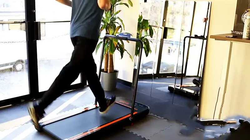 Walking-On-Treadmill