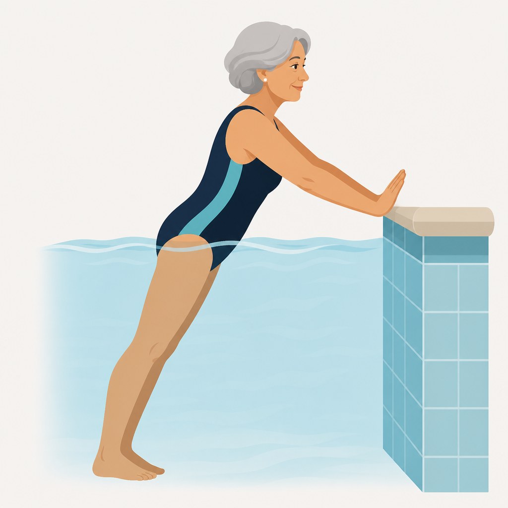 12 Effective Pool Exercises For Seniors with Benefits and Instructions