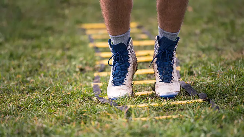 Benefits of Agility Ladder Drills for Burning Calories Fast