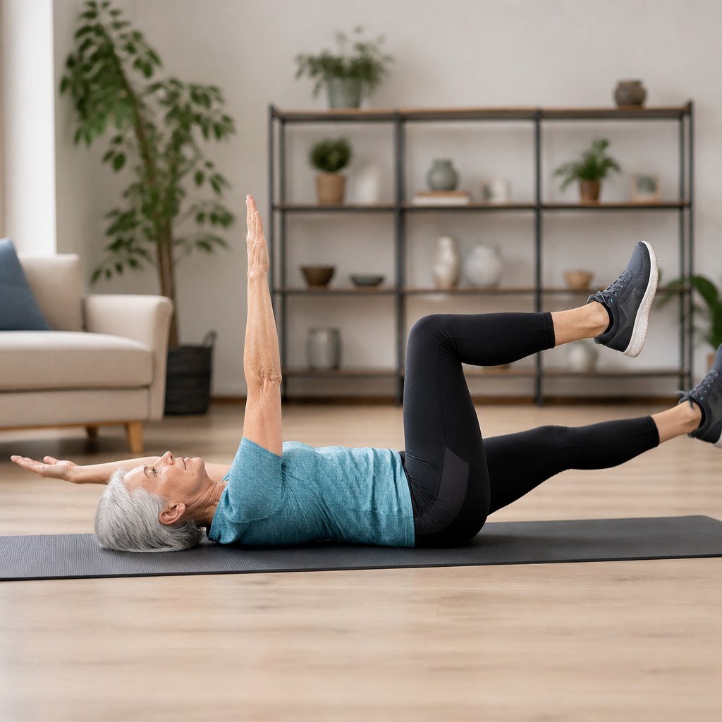 Dead Bug Workoit Discover the 15 Top Flat Stomach Workouts for Seniors: Get Fit and ...